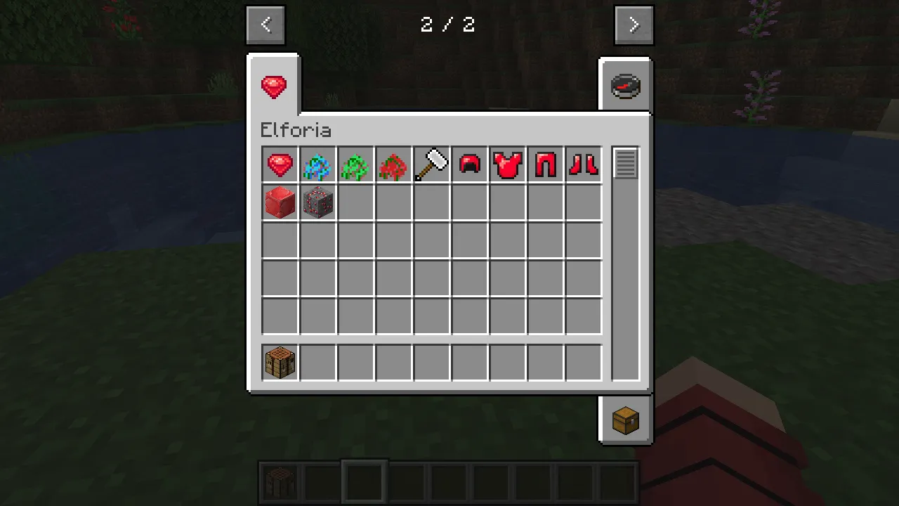 Elforia, Моды, Minecraft