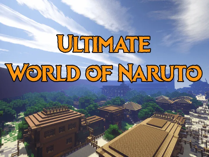 Naruto Anime Mod!!! (MAP), Карты, Minecraft
