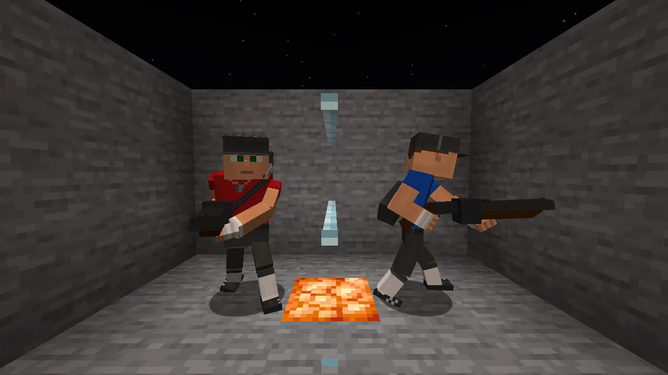 TF2 Mobs, Моды, Minecraft