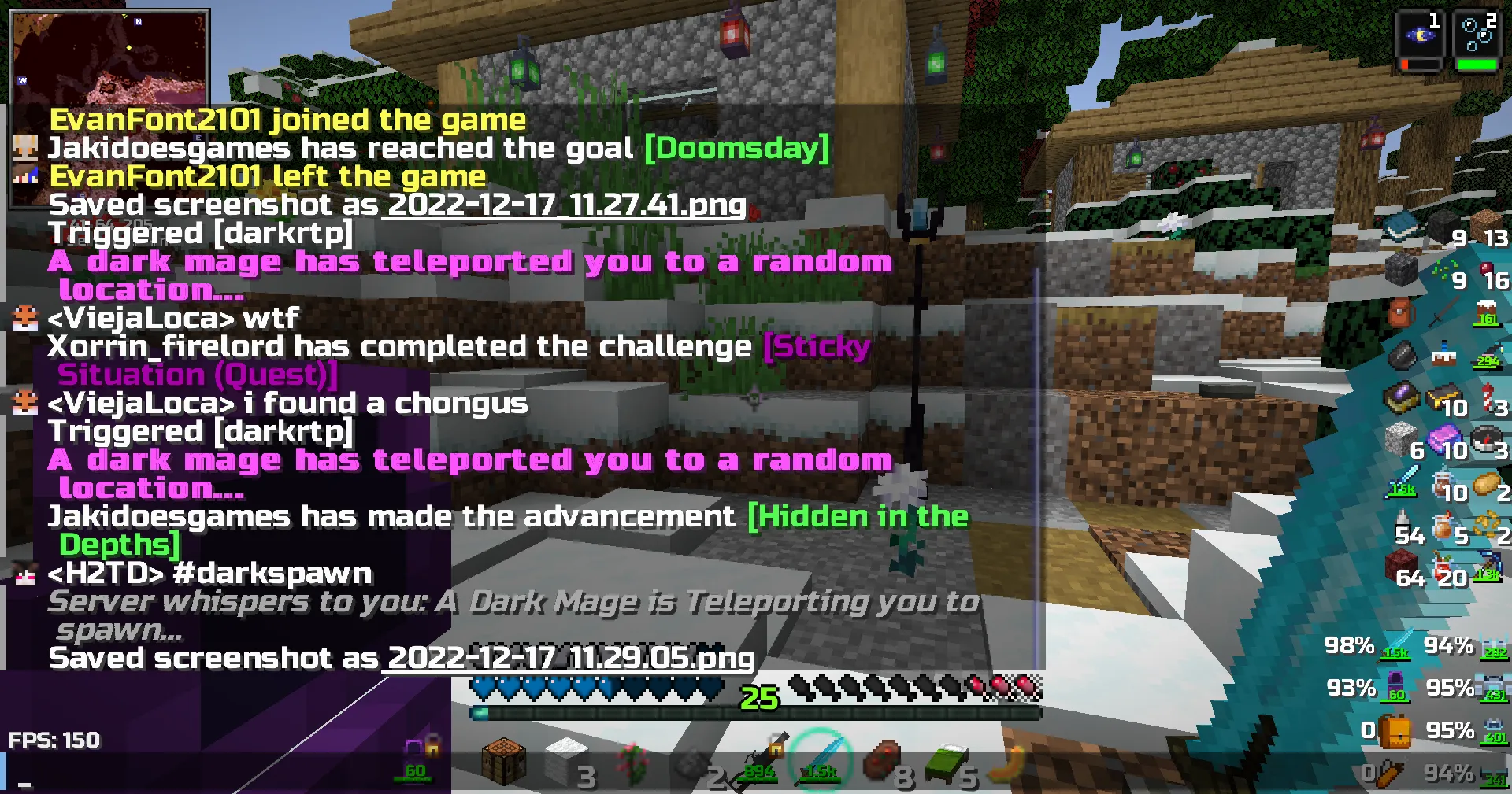 Super RPG Font, Текстуры, Minecraft