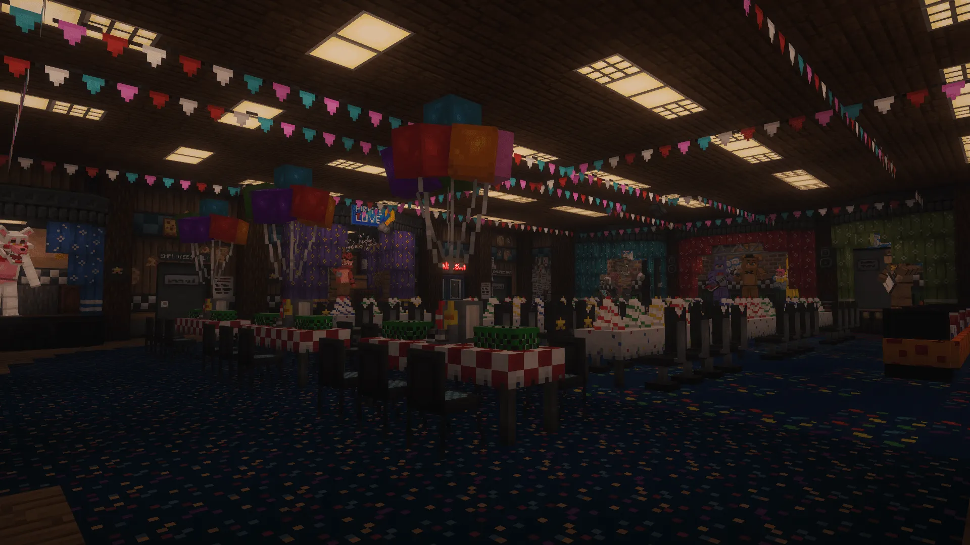 GoldGrave2007 FNaF Map (CANCELLED) — скриншот 4 (Карты, Minecraft)