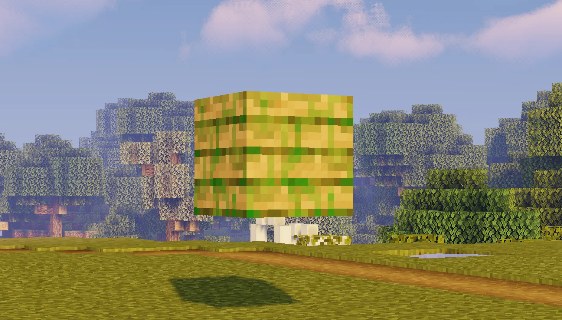 Mossy Oak Planks — скриншот 1 (Моды, Minecraft)