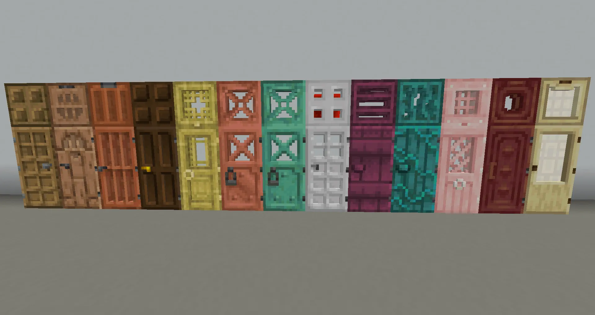 Better 3D Doors — скриншот 3 (Текстуры, Minecraft)