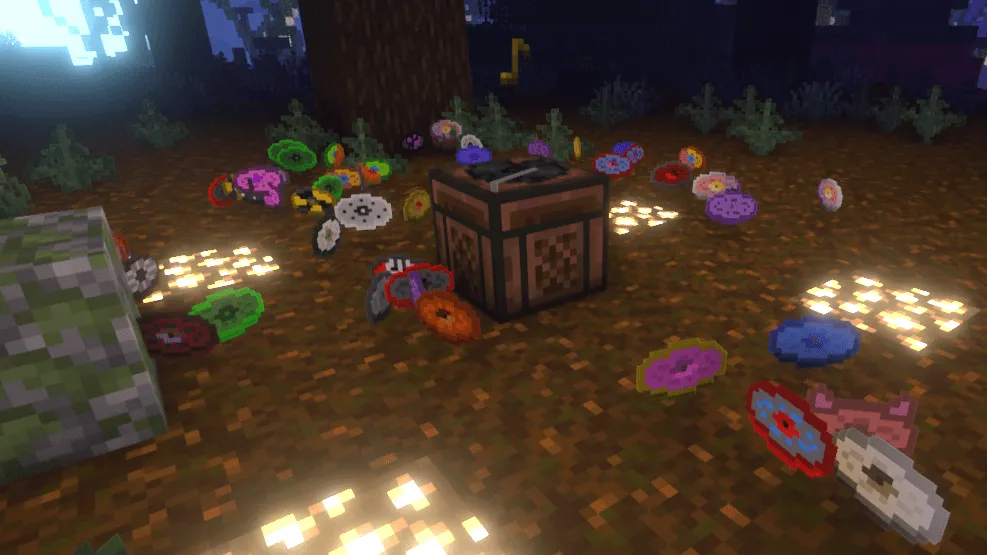 Angelic Discs DataPack — скриншот 2 (Дата-паки, Minecraft)