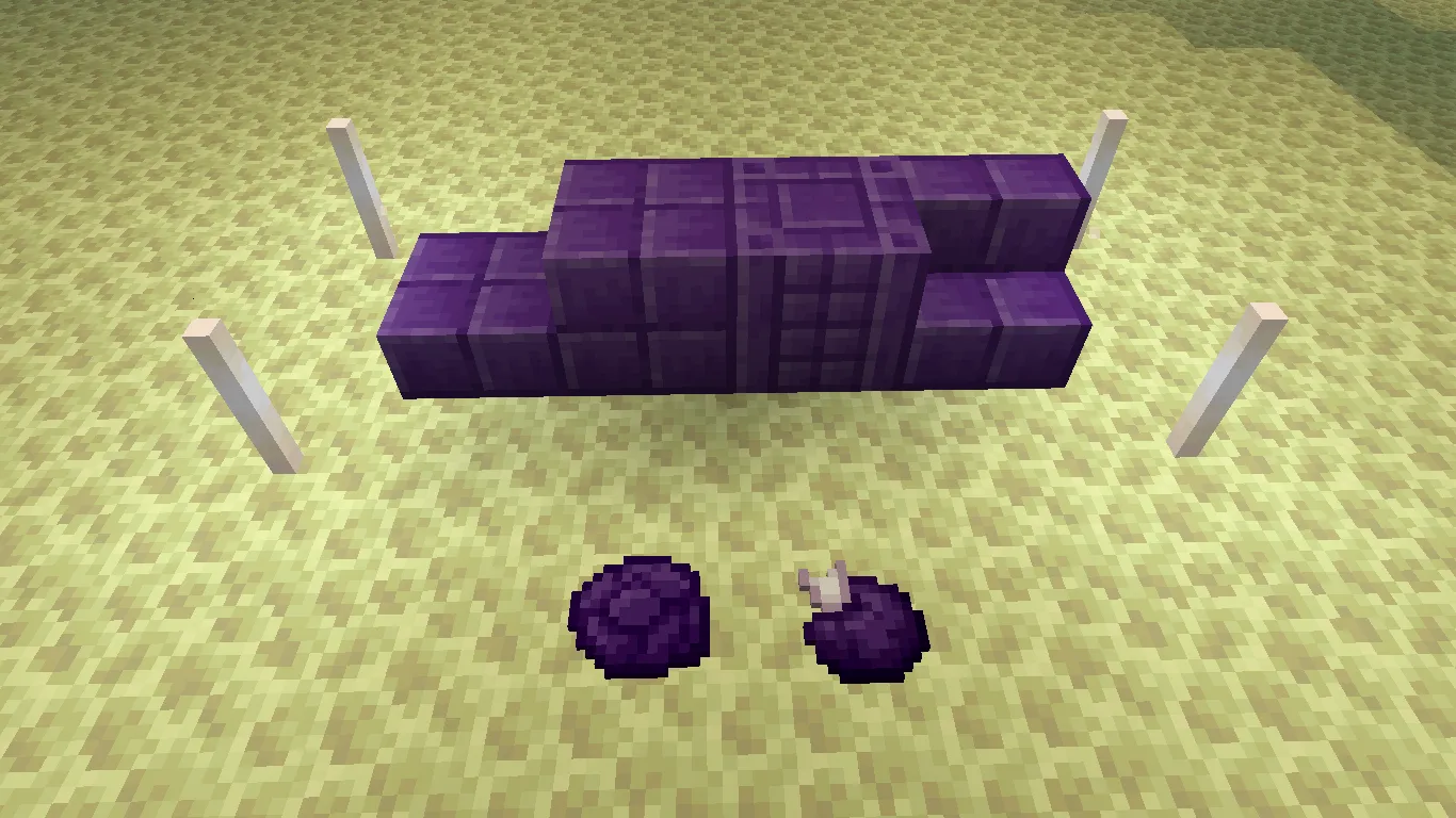 Purplier Purpur, Текстуры, Minecraft