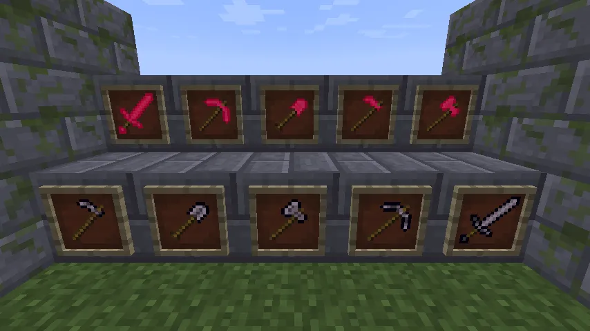 Too Many Tools, Моды, Minecraft