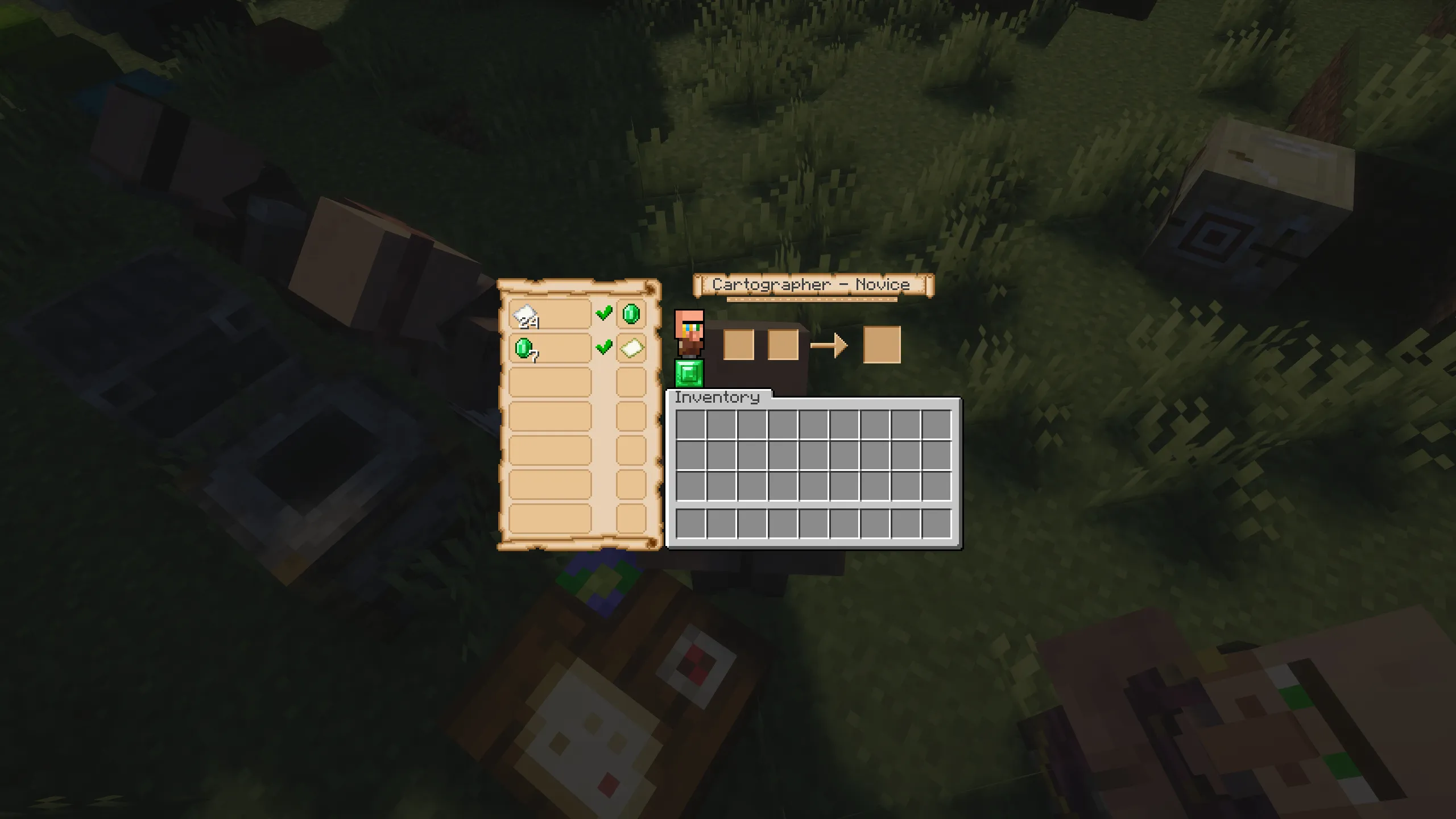 Better GUI - Workbench, Villagers..., Текстуры, Minecraft