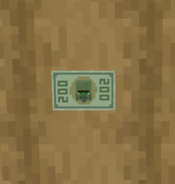 Mine Dollar Bill, Текстуры, Minecraft