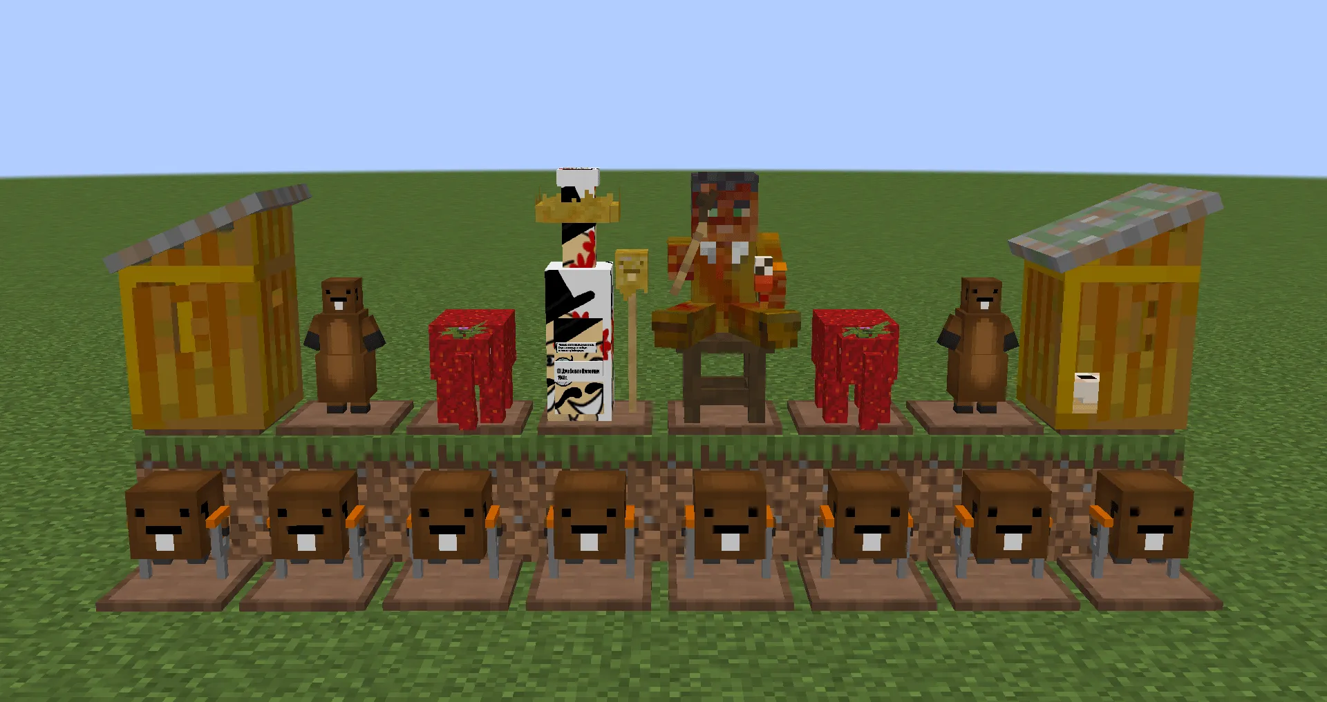 Jigsaw Chess, Моды, Minecraft