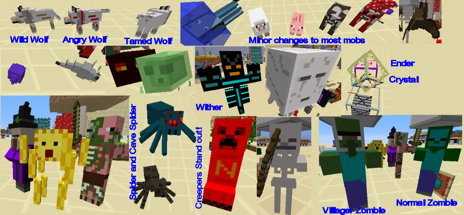 Redstone Utility 1.8, 1.9(snapshots), Текстуры, Minecraft