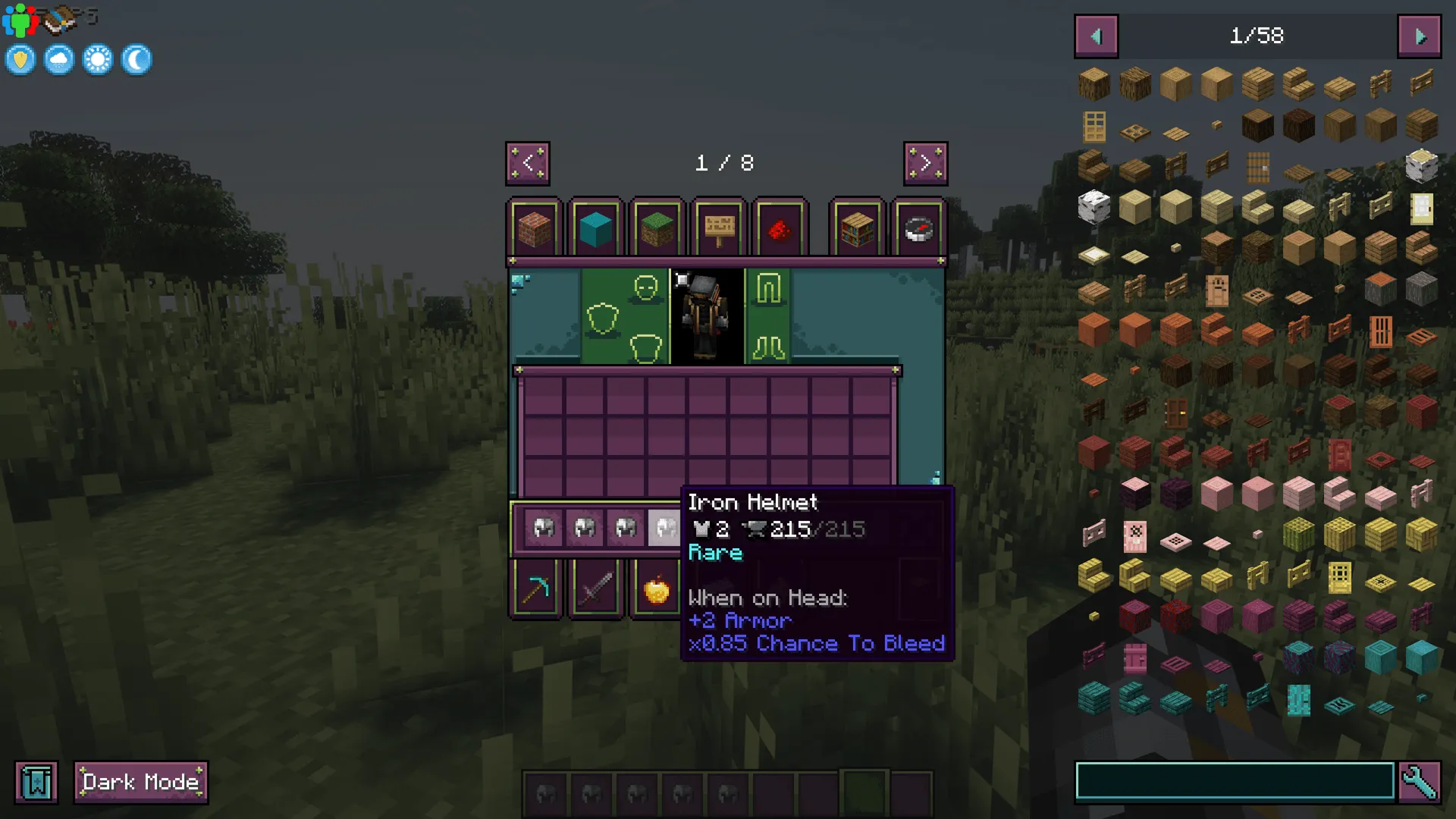 DurabilityRarity, Моды, Minecraft