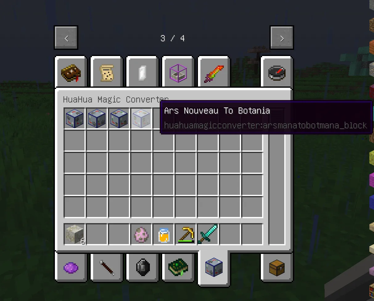 HUA HUA Magic Converer, Моды, Minecraft