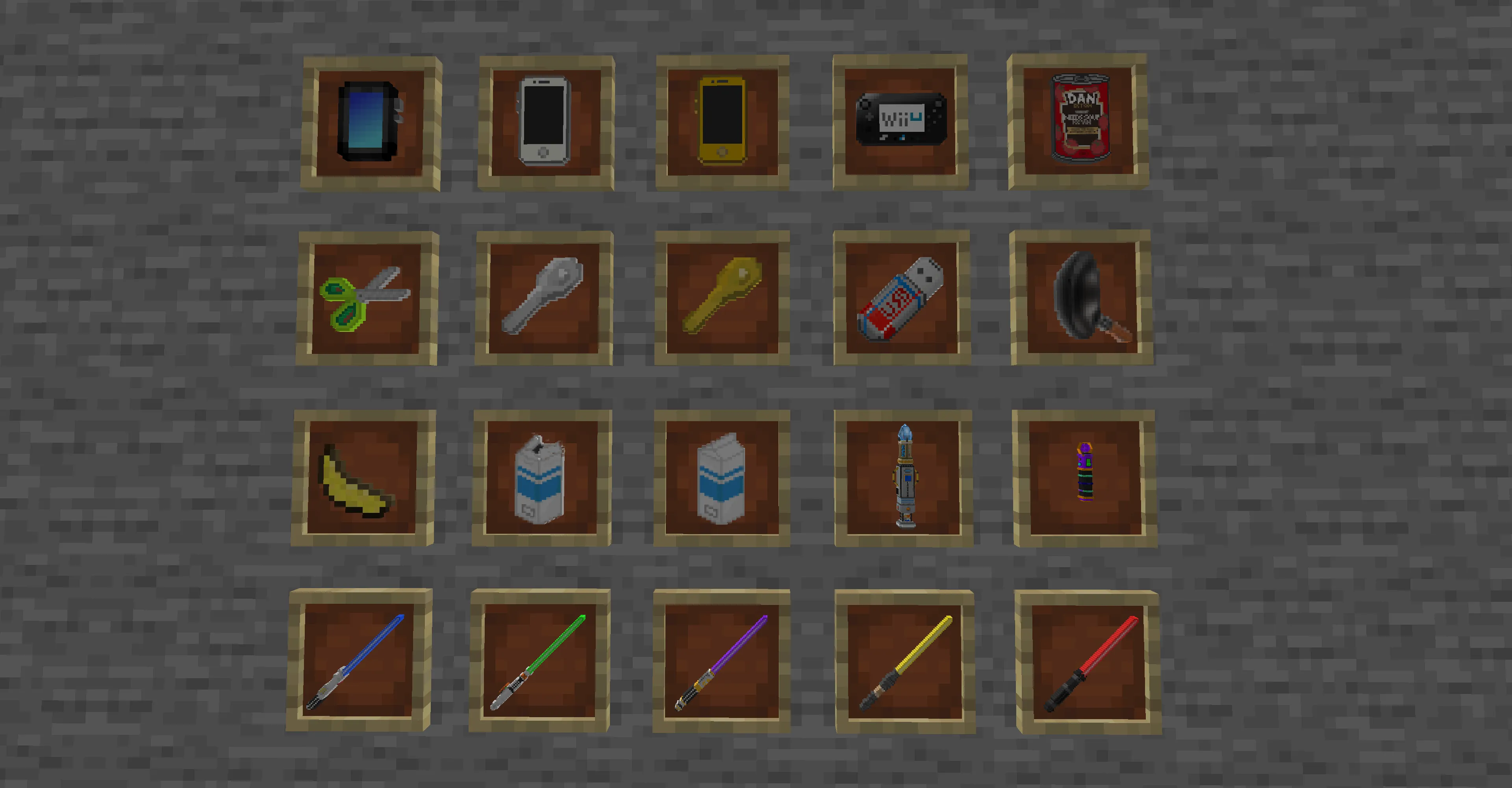Garatim And Robainks' Unlimited Workshop (GARUW), Моды, Minecraft
