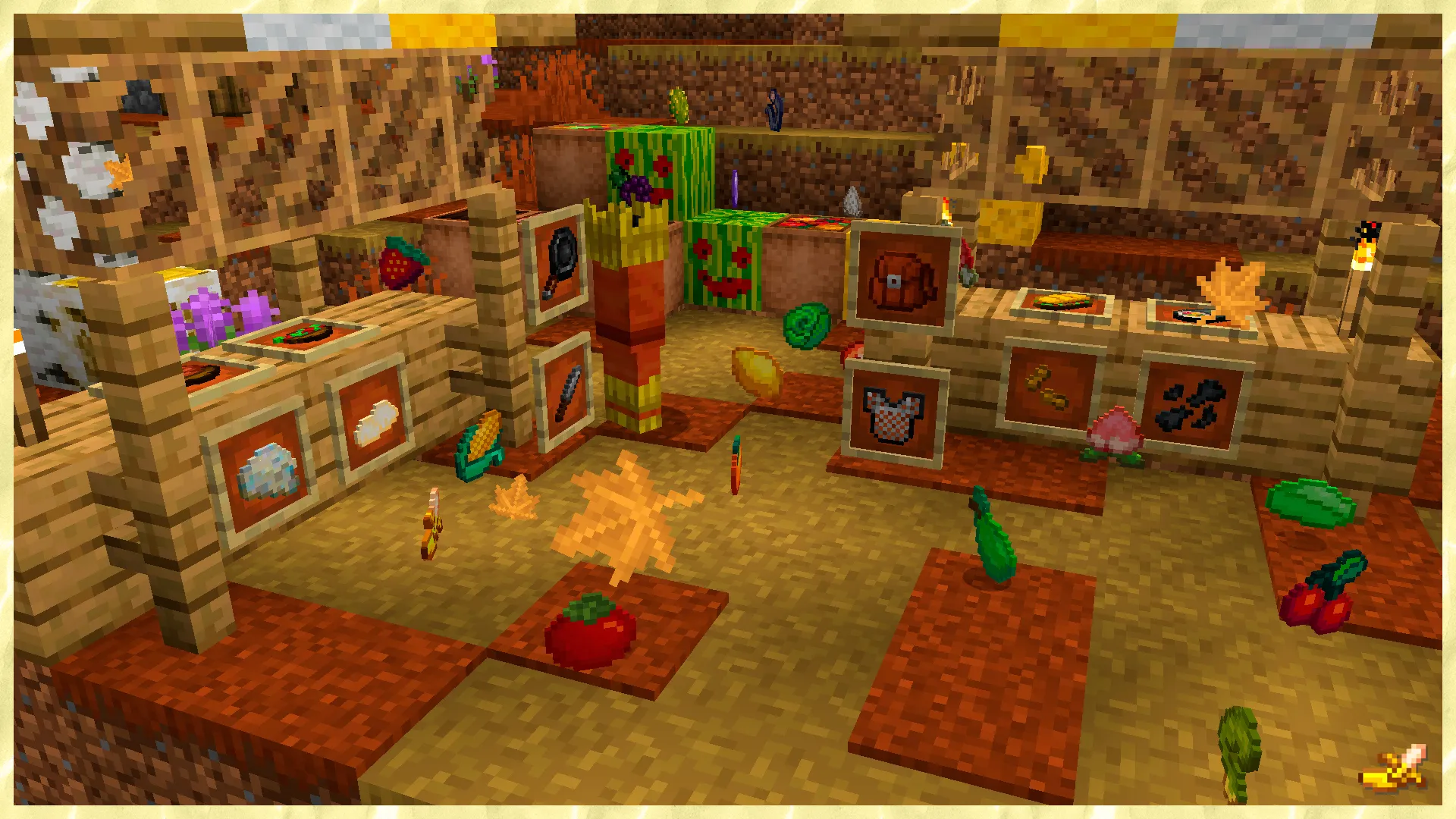 Platanitos - Food & Adventure, Моды, Minecraft