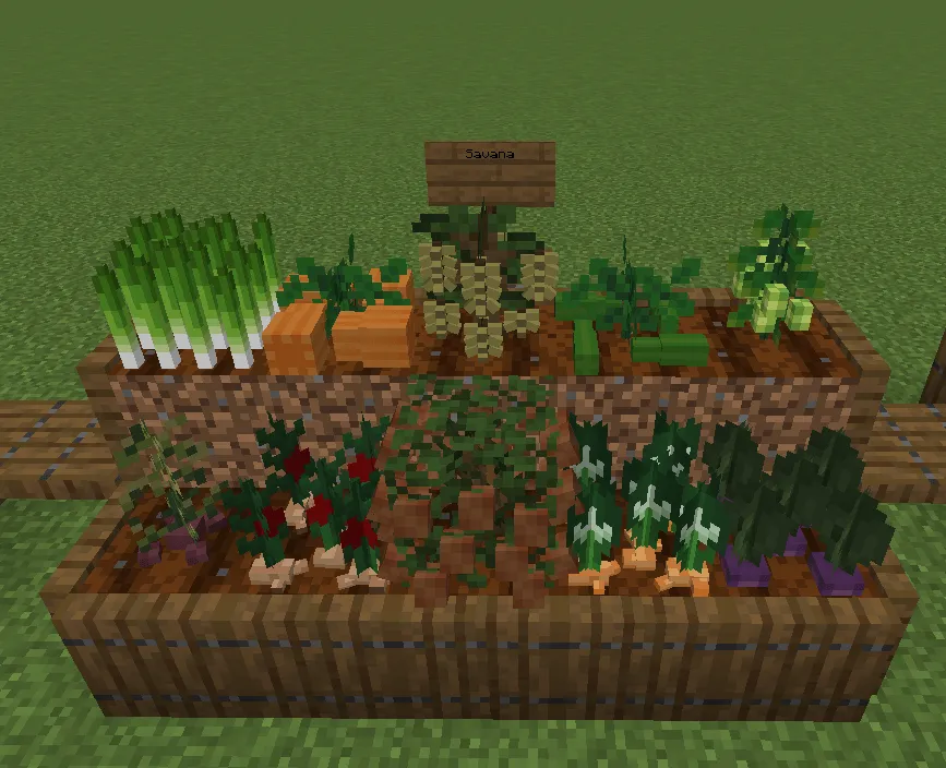 Croptopia Blocky Crops, Текстуры, Minecraft