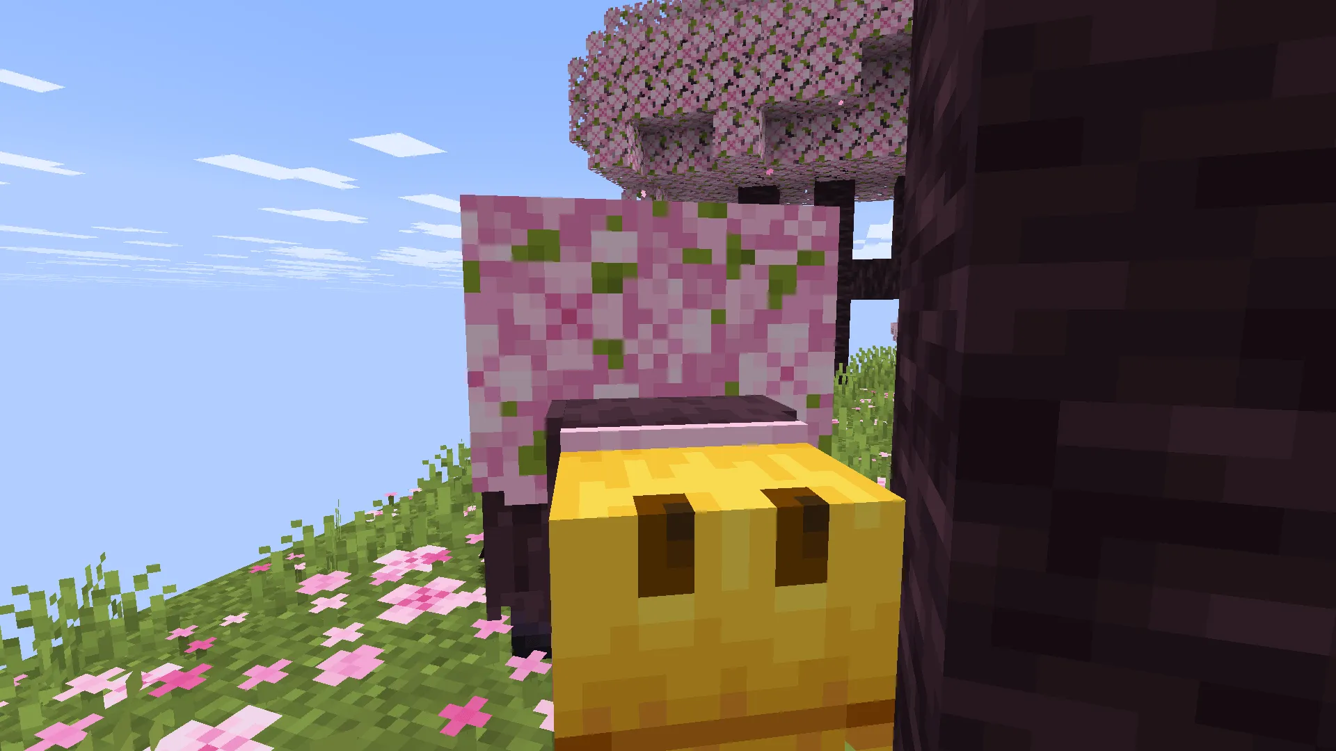 Cherry Grove Sniffer — скриншот 3 (Текстуры, Minecraft)