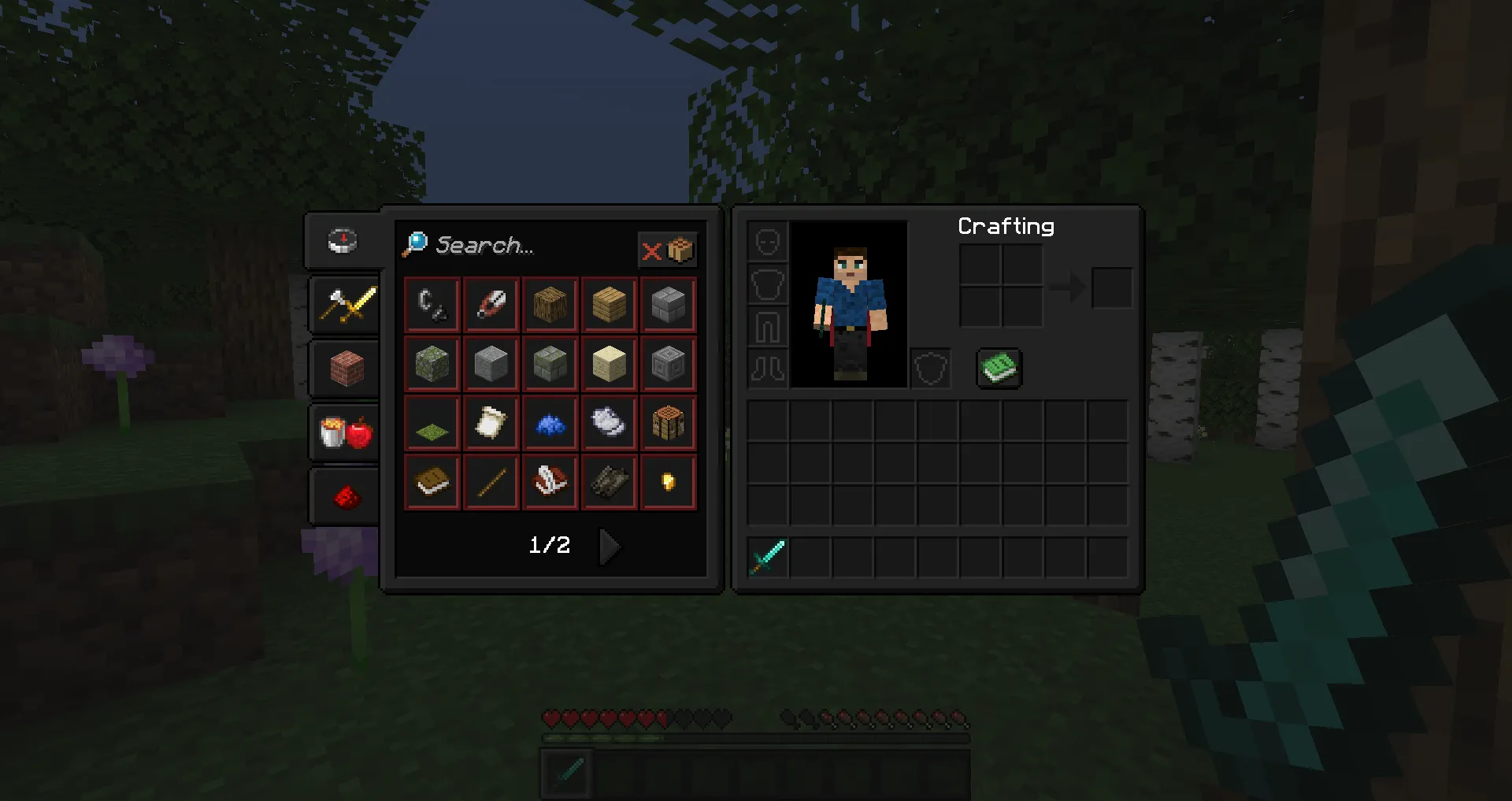 Stennos Dark Mode — скриншот 1 (Текстуры, Minecraft)