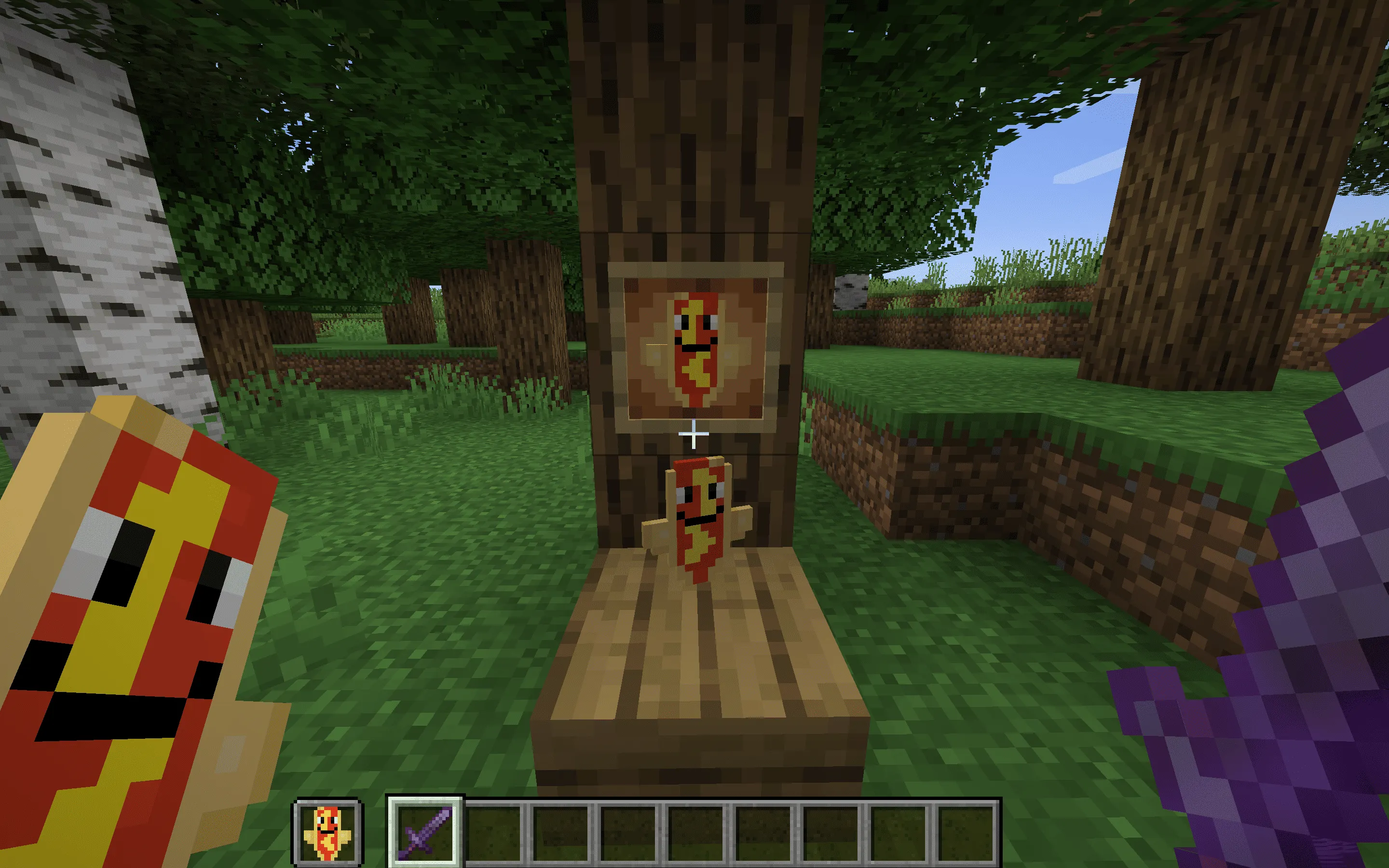 Hotdog Totem of Undying — скриншот 1 (Текстуры, Minecraft)