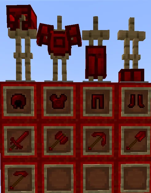 Custom ruby items, Моды, Minecraft