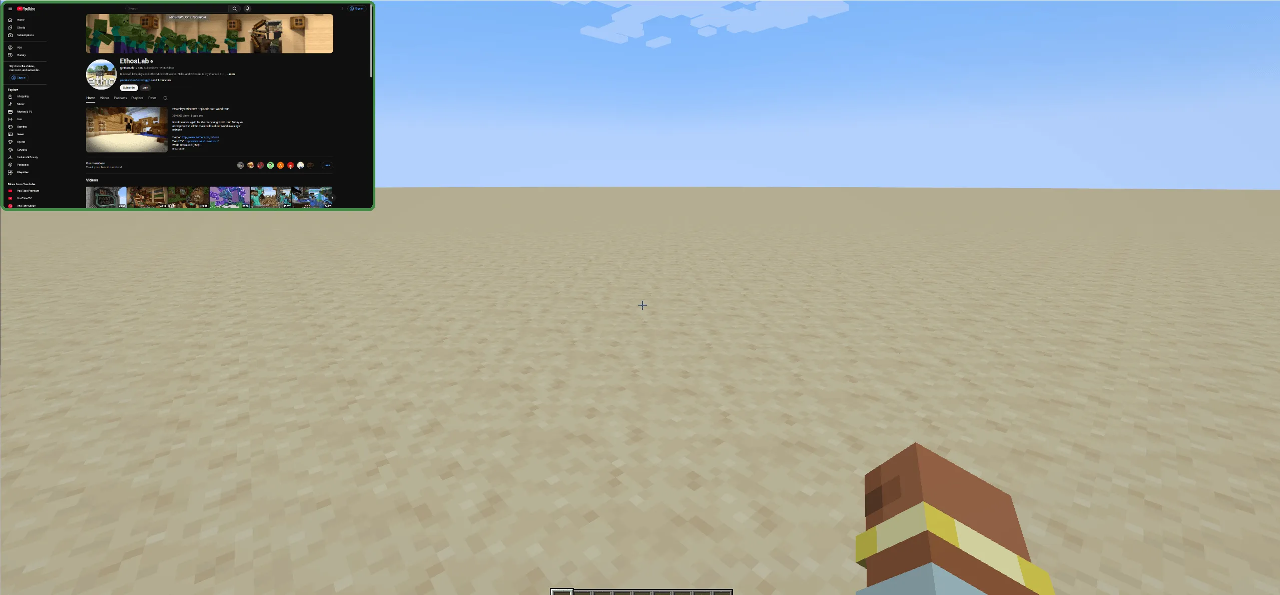 MineChromium, Моды, Minecraft