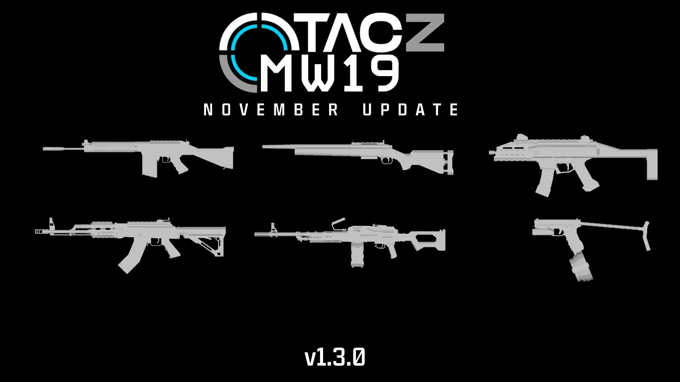 [TaCZ] Modern Warfare Gun Pack for TaCZ, Аддоны, Minecraft