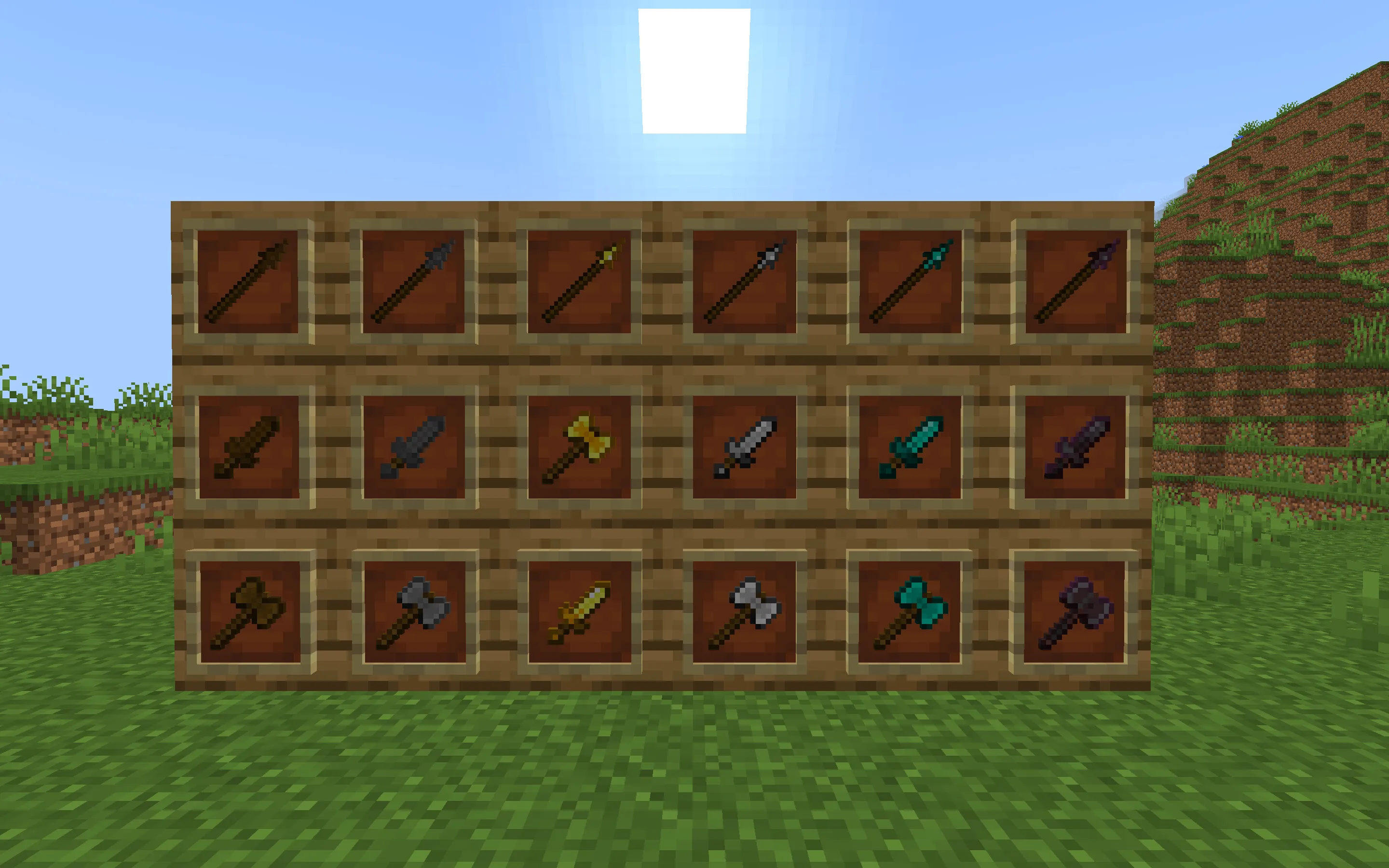 Holy Addon, Моды, Minecraft