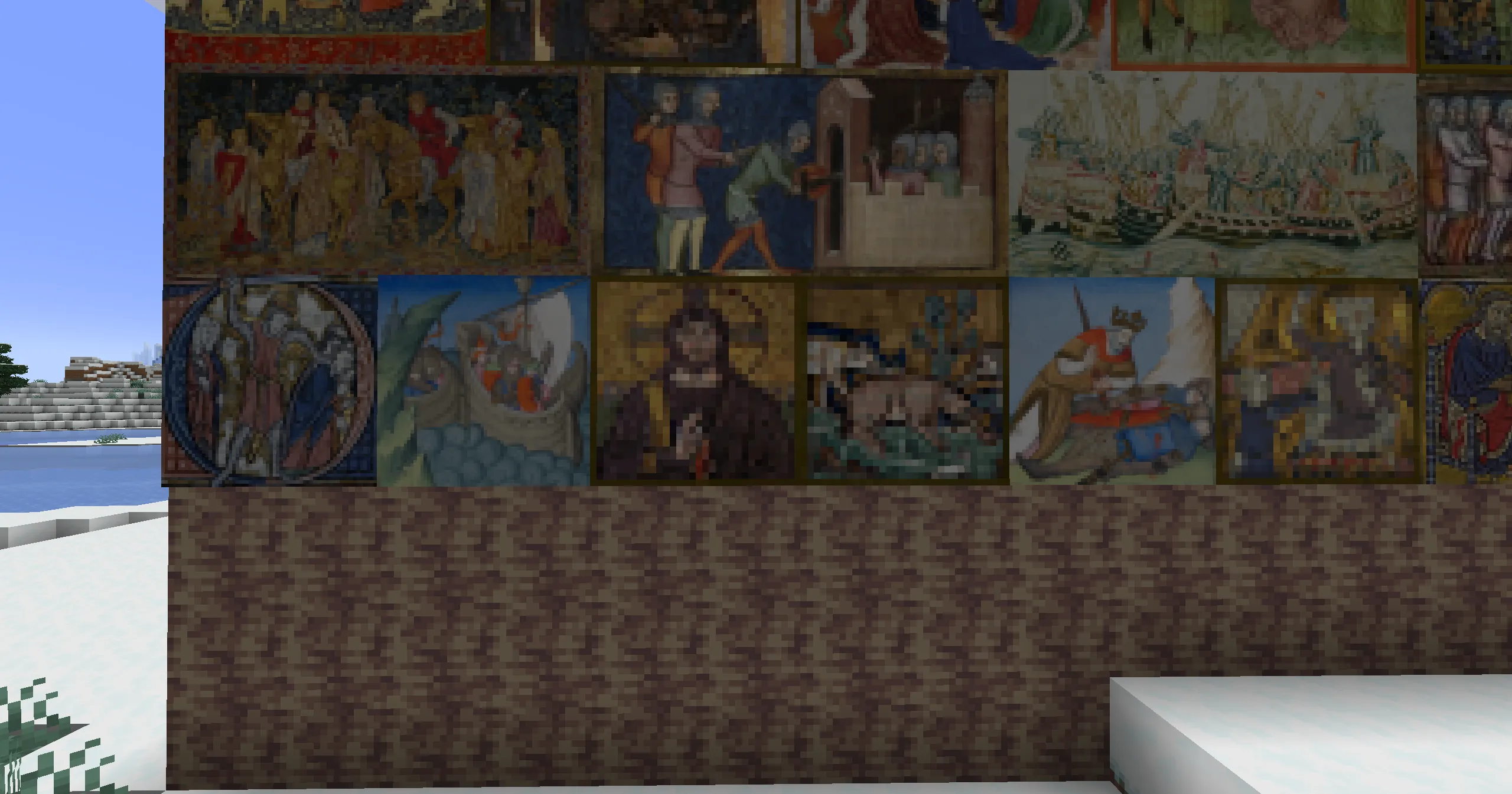 Authentic Medieval Artwork — скриншот 5 (Текстуры, Minecraft)