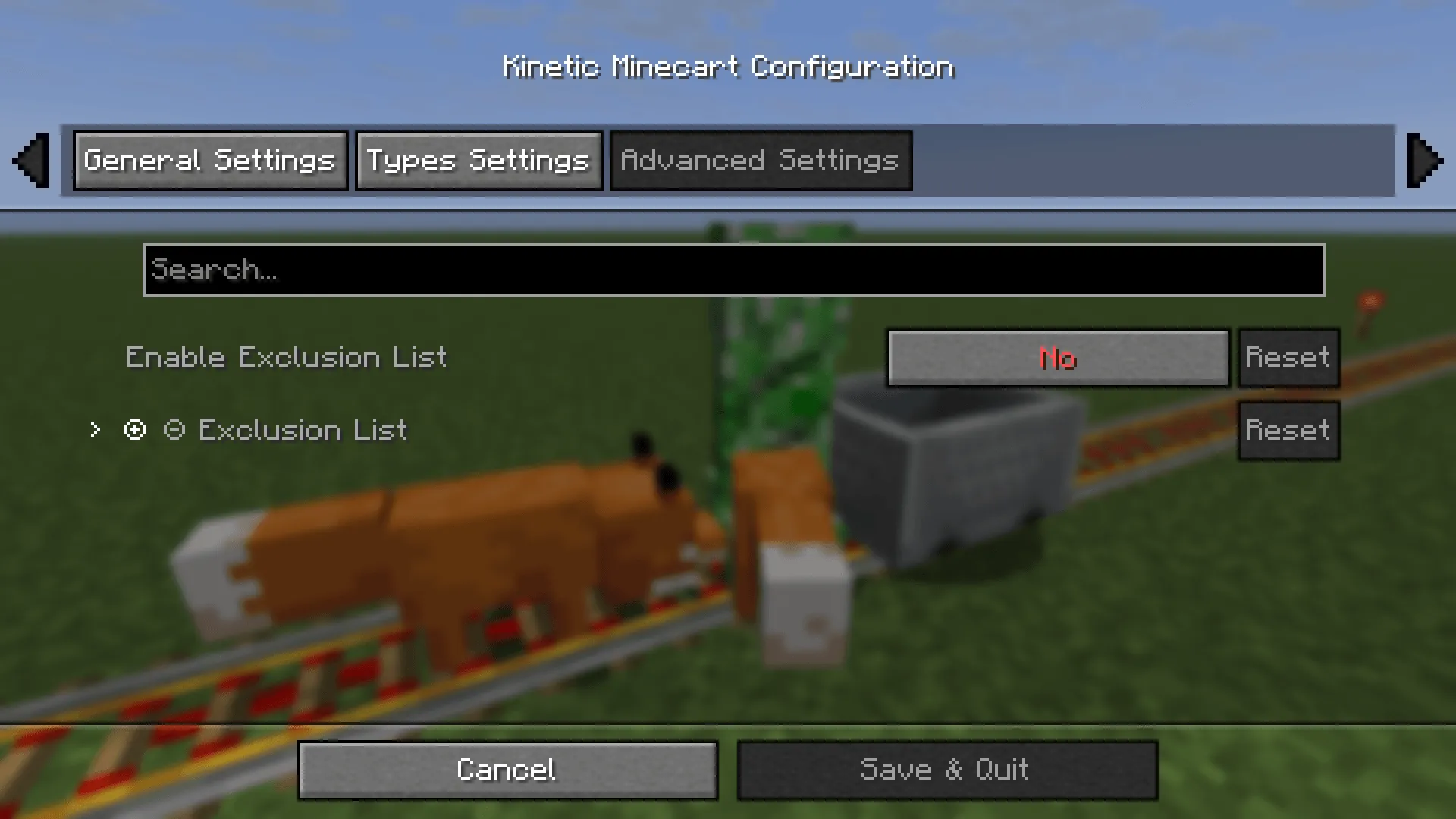 Kinetic Minecart — скриншот 4 (Моды, Minecraft)