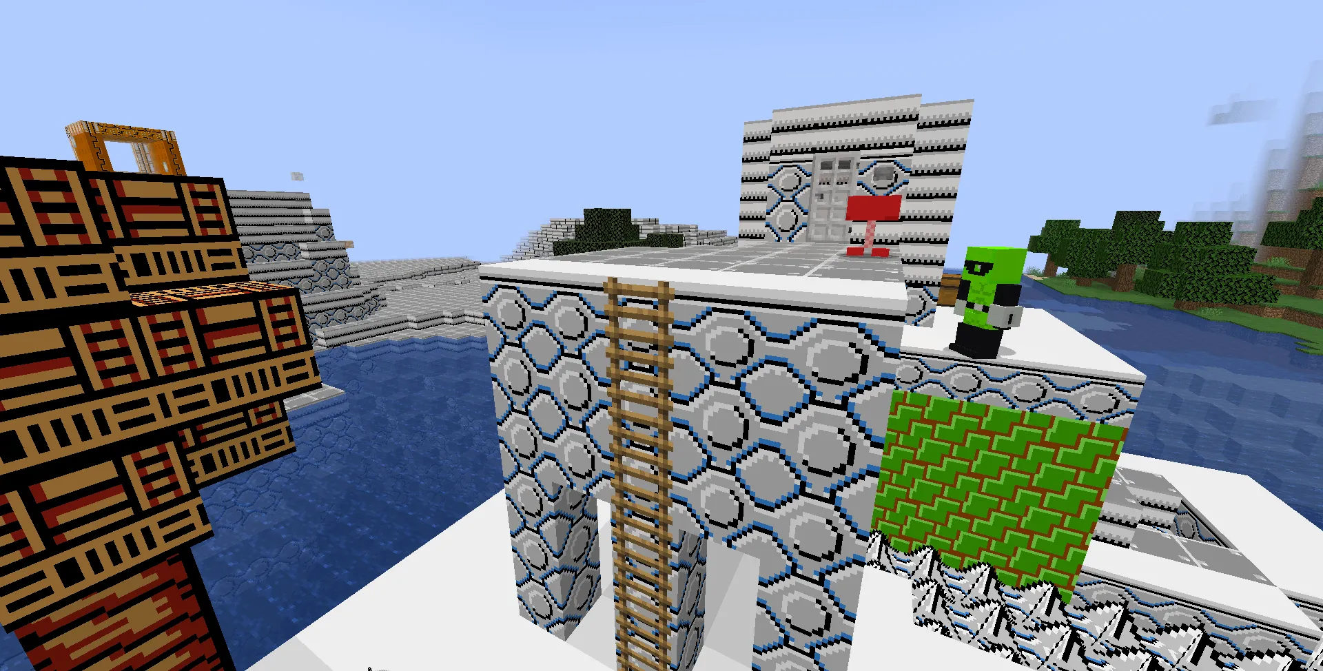 Mega manCraft, Моды, Minecraft