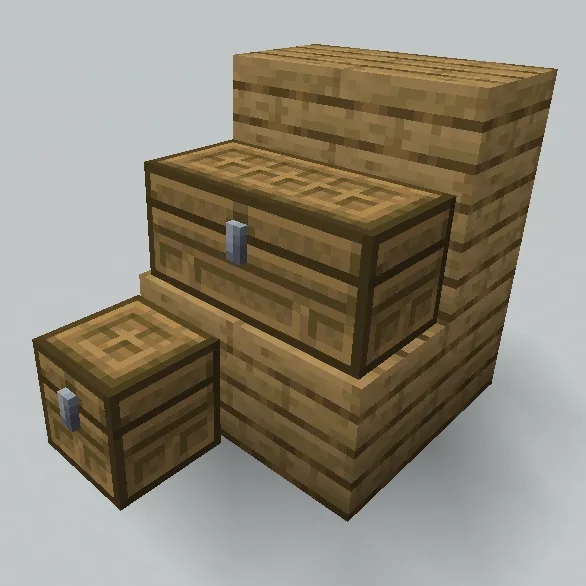 Wooden Chests, Моды, Minecraft