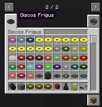 FrigusMoreDiscs, Моды, Minecraft
