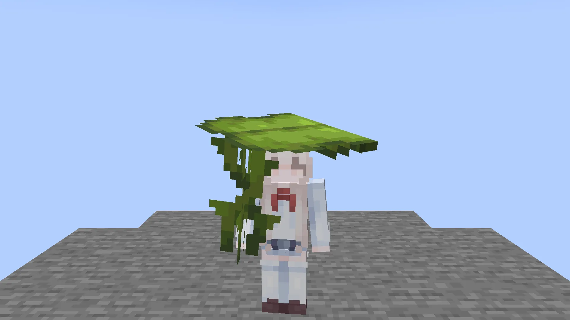 ドリップリーフの傘 / Dripleaf Umbrella — скриншот 2 (Текстуры, Minecraft)