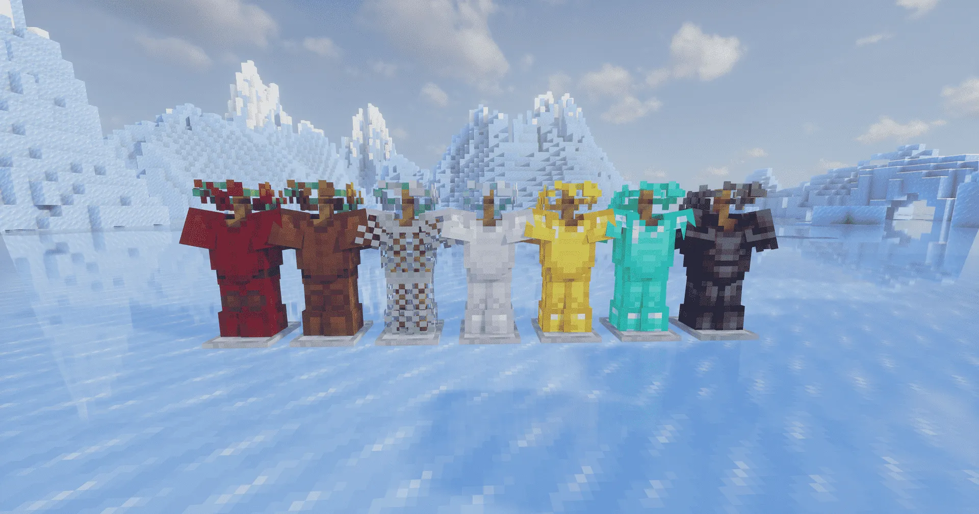 Highland's Flower Crown Helmets — скриншот 2 (Текстуры, Minecraft)