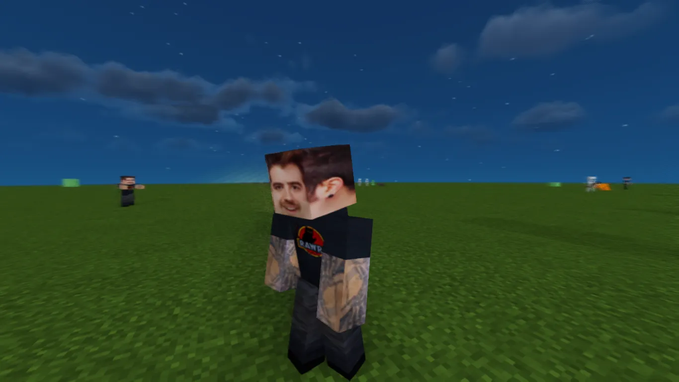 Auronplay Zombie/Canibal by SantiCimino — скриншот 1 (Текстуры, Minecraft)
