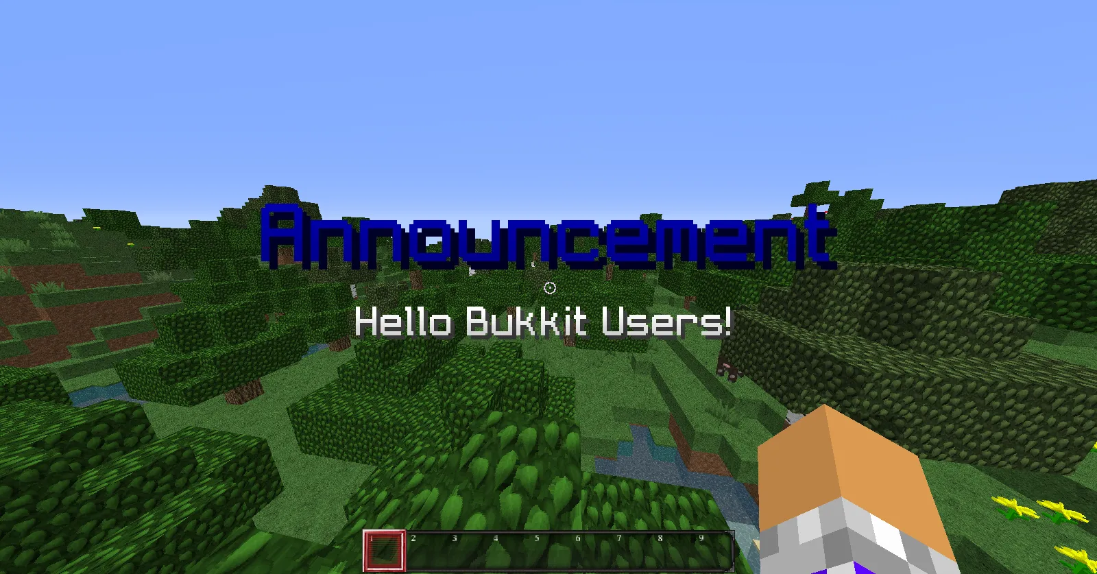 Server Announcer — скриншот 2 (Плагины, Minecraft)