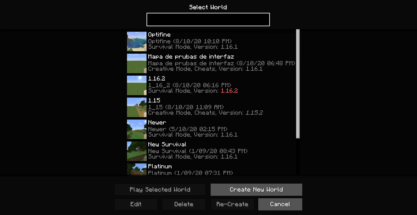 Win10 UI — скриншот 10 (Текстуры, Minecraft)
