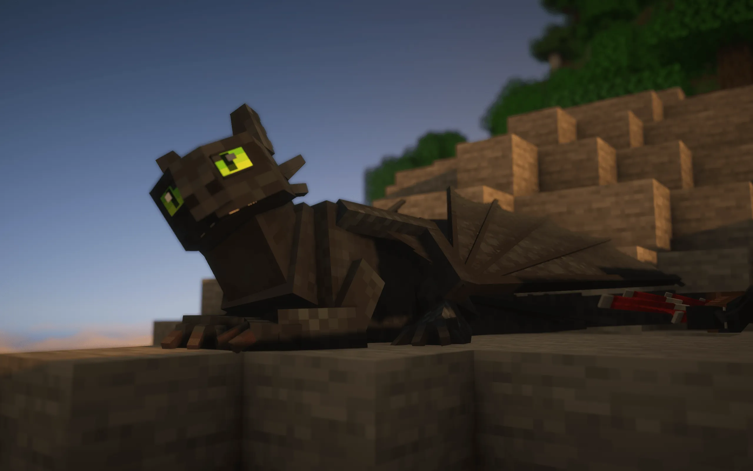 Isle of Berk Expanded — скриншот 1 (Модпаки, Minecraft)