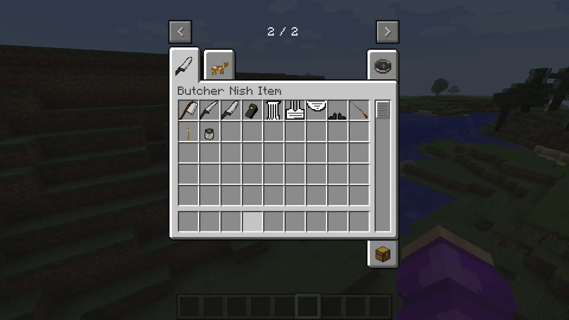 Butcher Nish, Моды, Minecraft