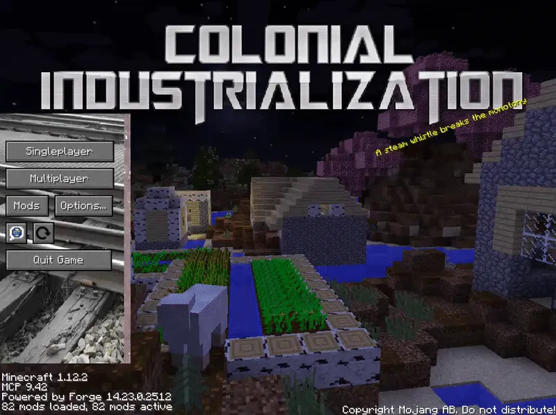 Colonial Industrialization — скриншот 1 (Модпаки, Minecraft)