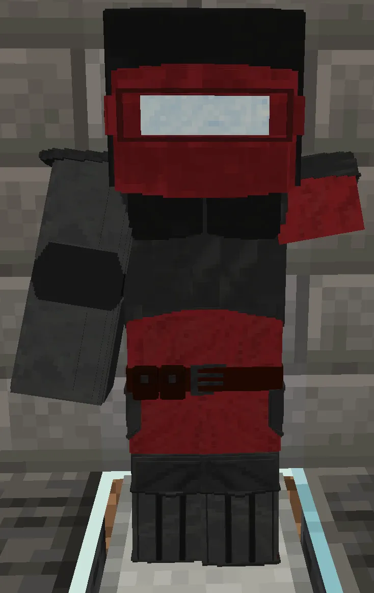 Wasteland Warfare: Modern & Post-Apoc Armors — скриншот 1 (Моды, Minecraft)