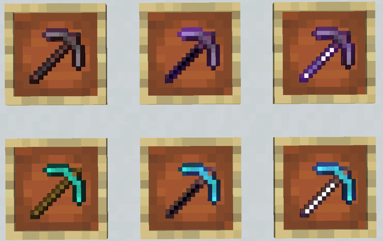 Fortune vs Silk Touch, Текстуры, Minecraft