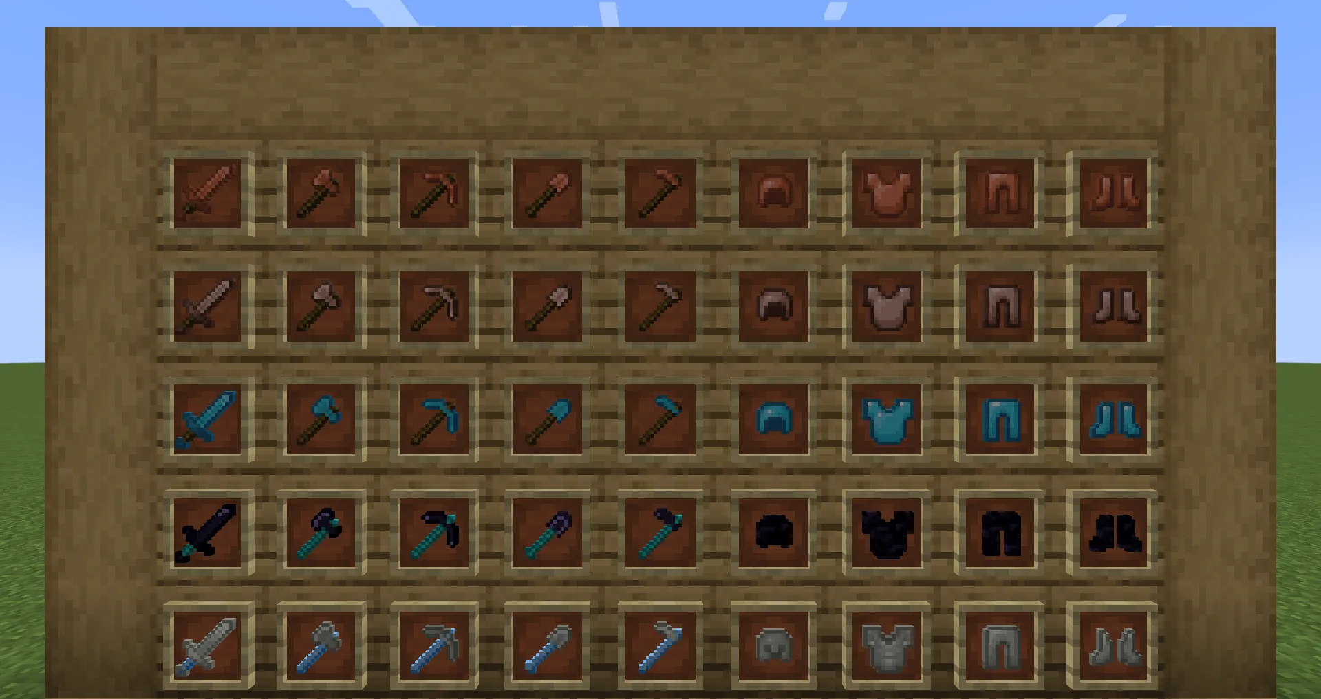 Add Materials, Моды, Minecraft