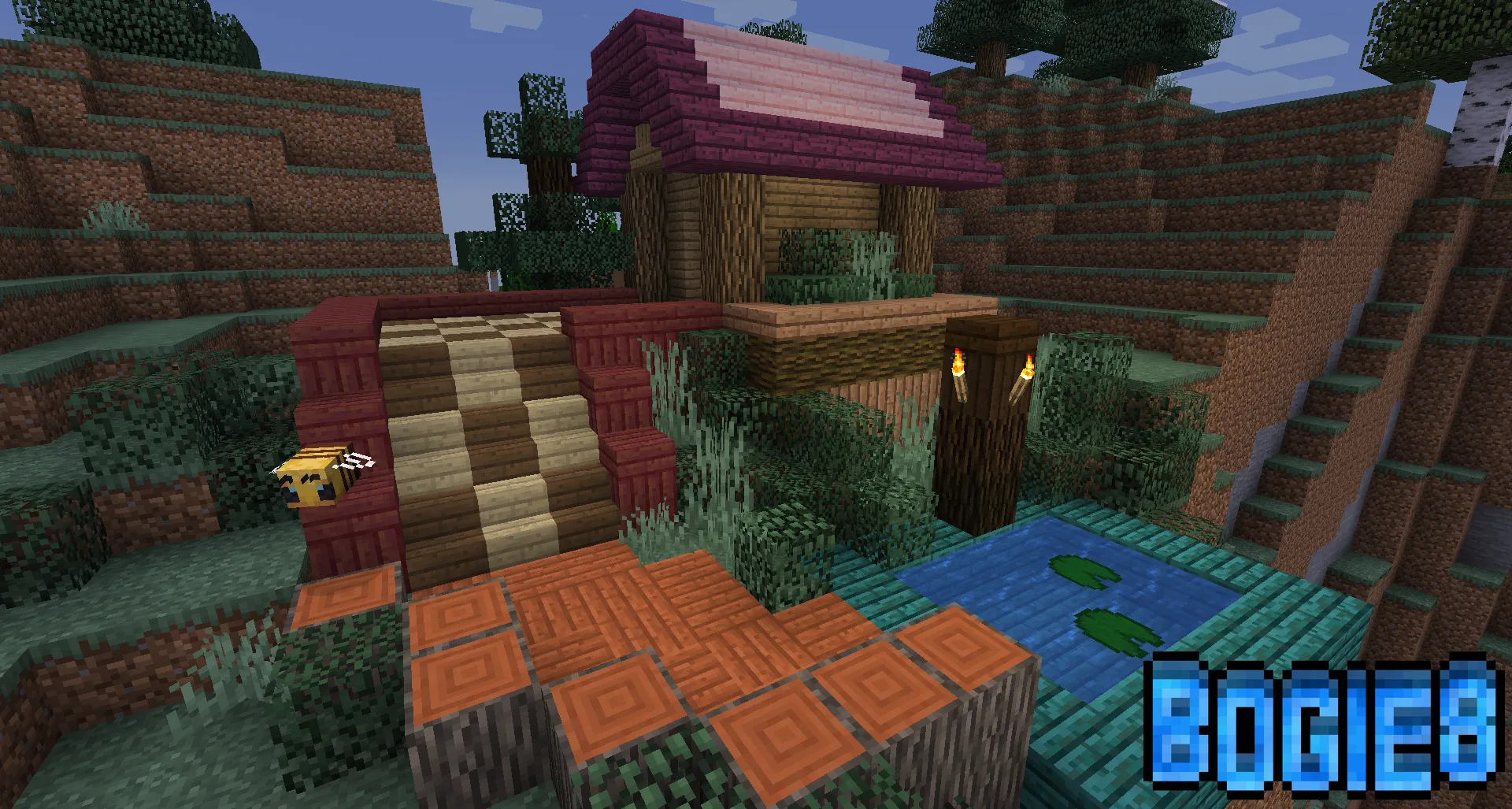 bogie's Trees & Timber, Текстуры, Minecraft