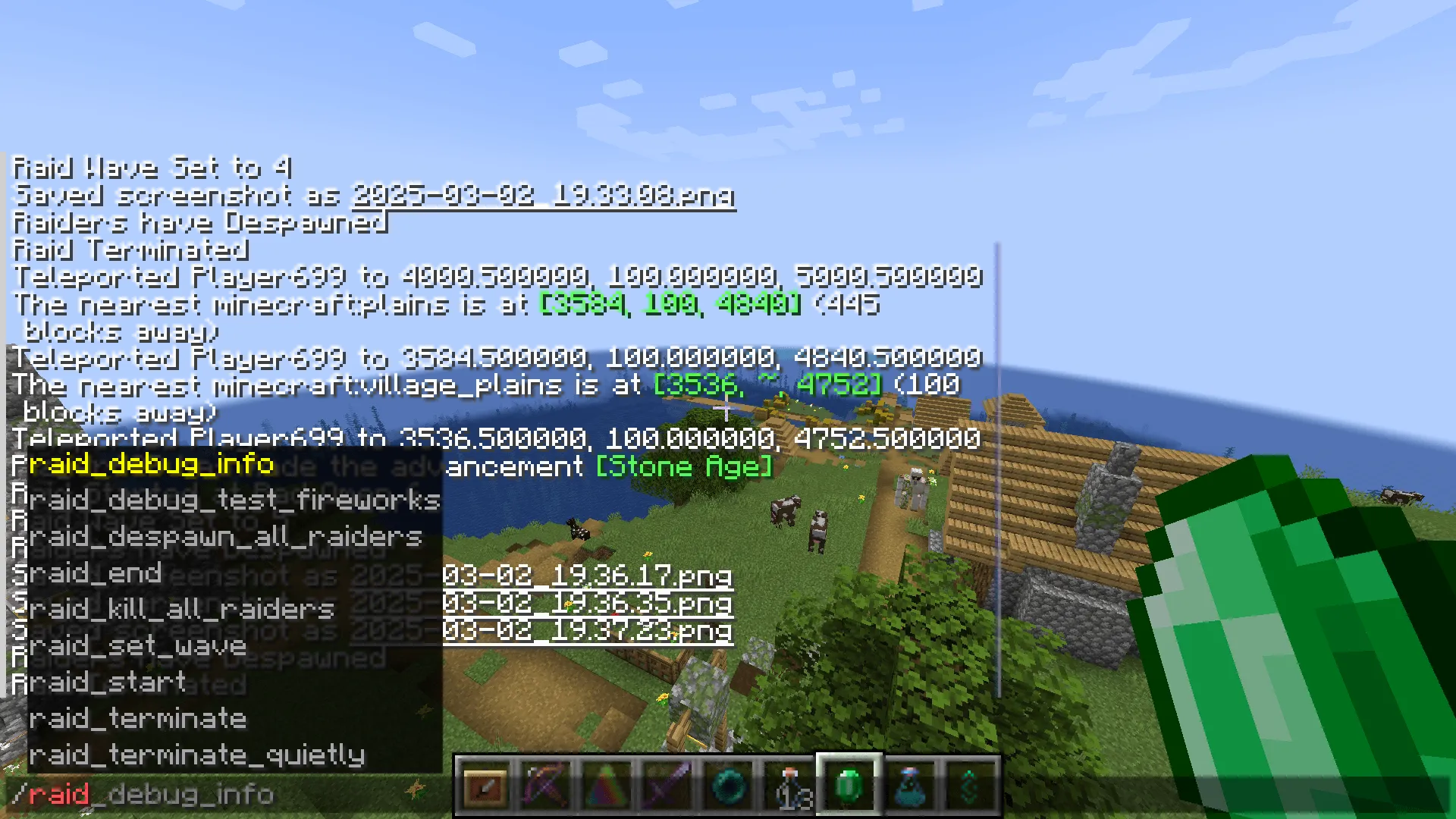 Raid On!, Моды, Minecraft