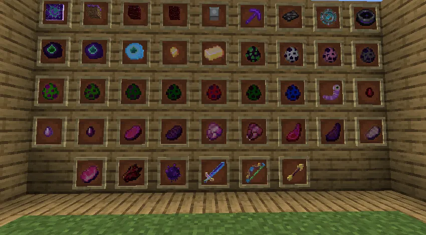 Dimension Parasite, Моды, Minecraft