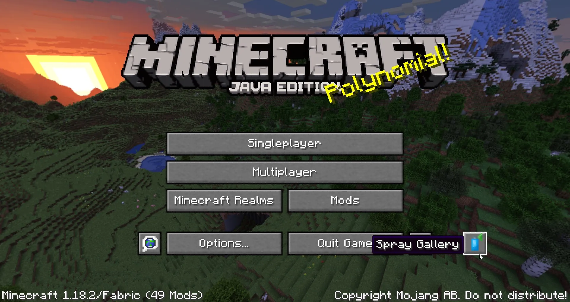 Spray Madness, Моды, Minecraft