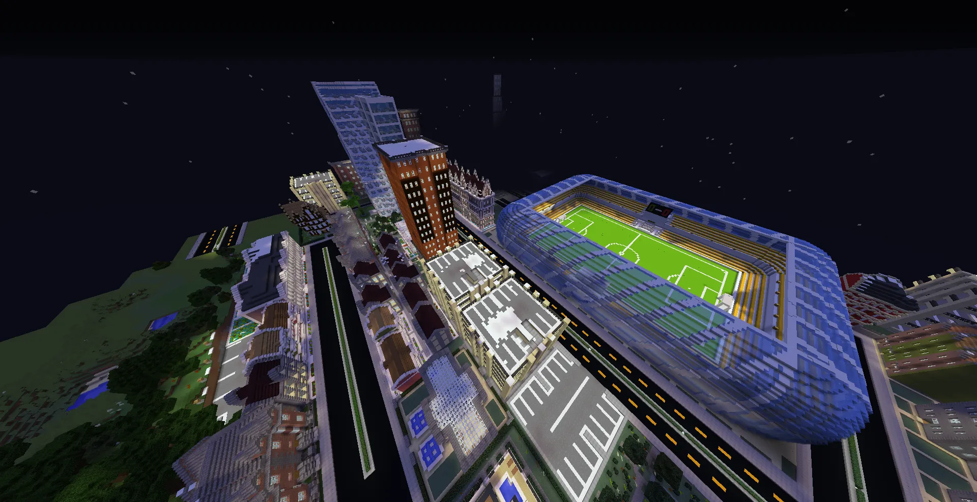 New Port City, Карты, Minecraft