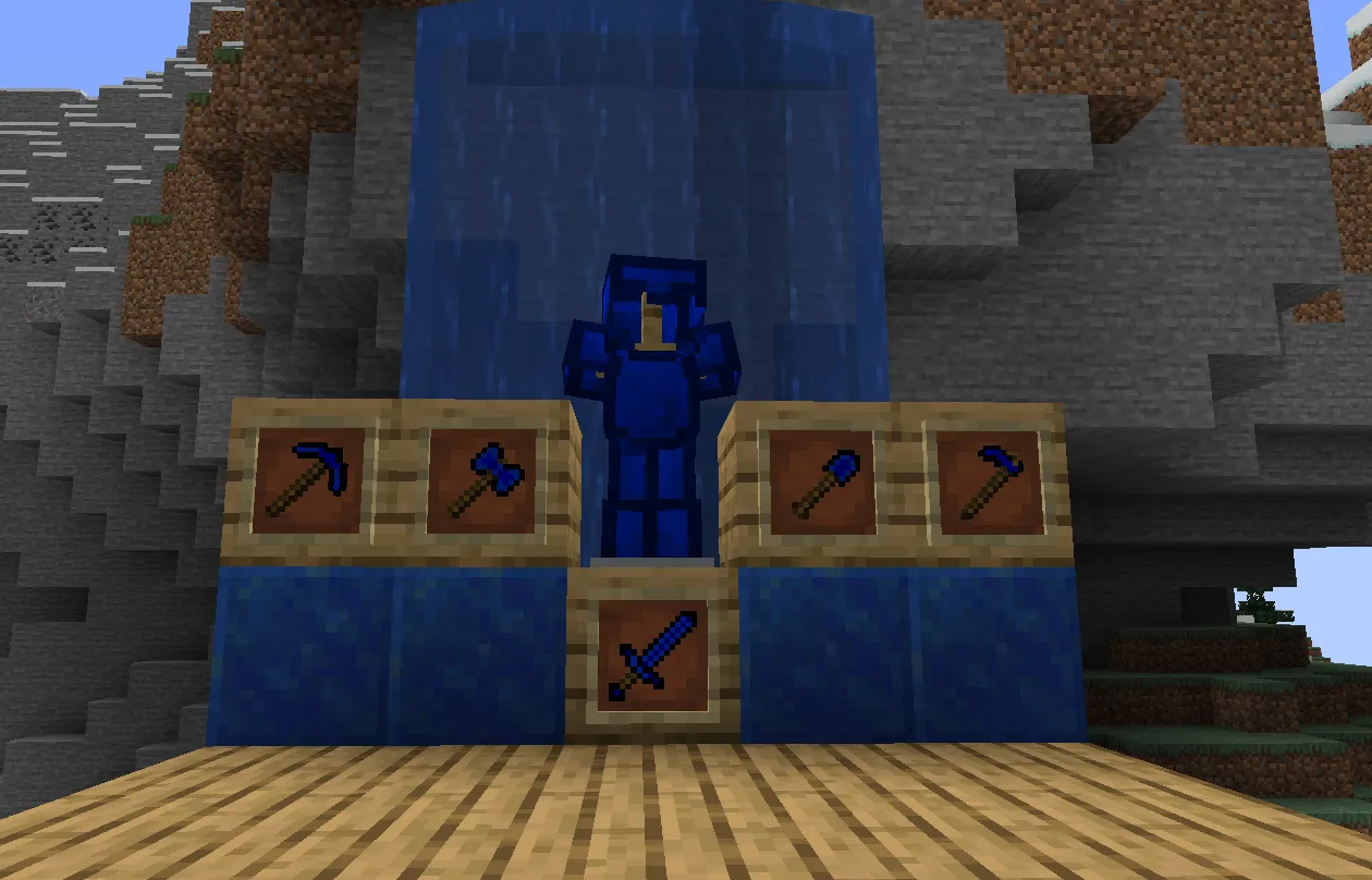 Lapislazuli Tools and Food — скриншот 6 (Моды, Minecraft)