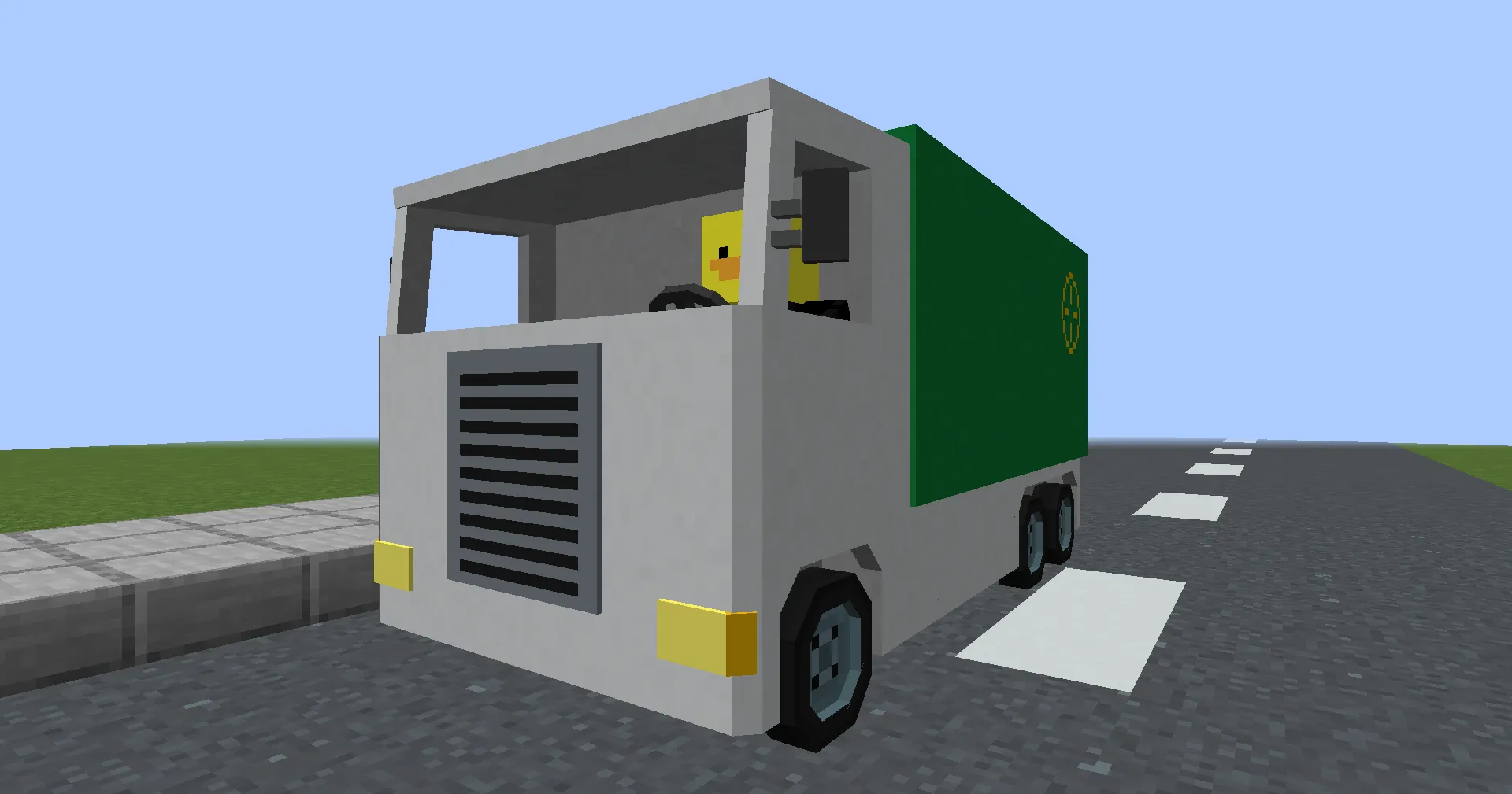 Traffic Simulator - Default Content Pack, Моды, Minecraft