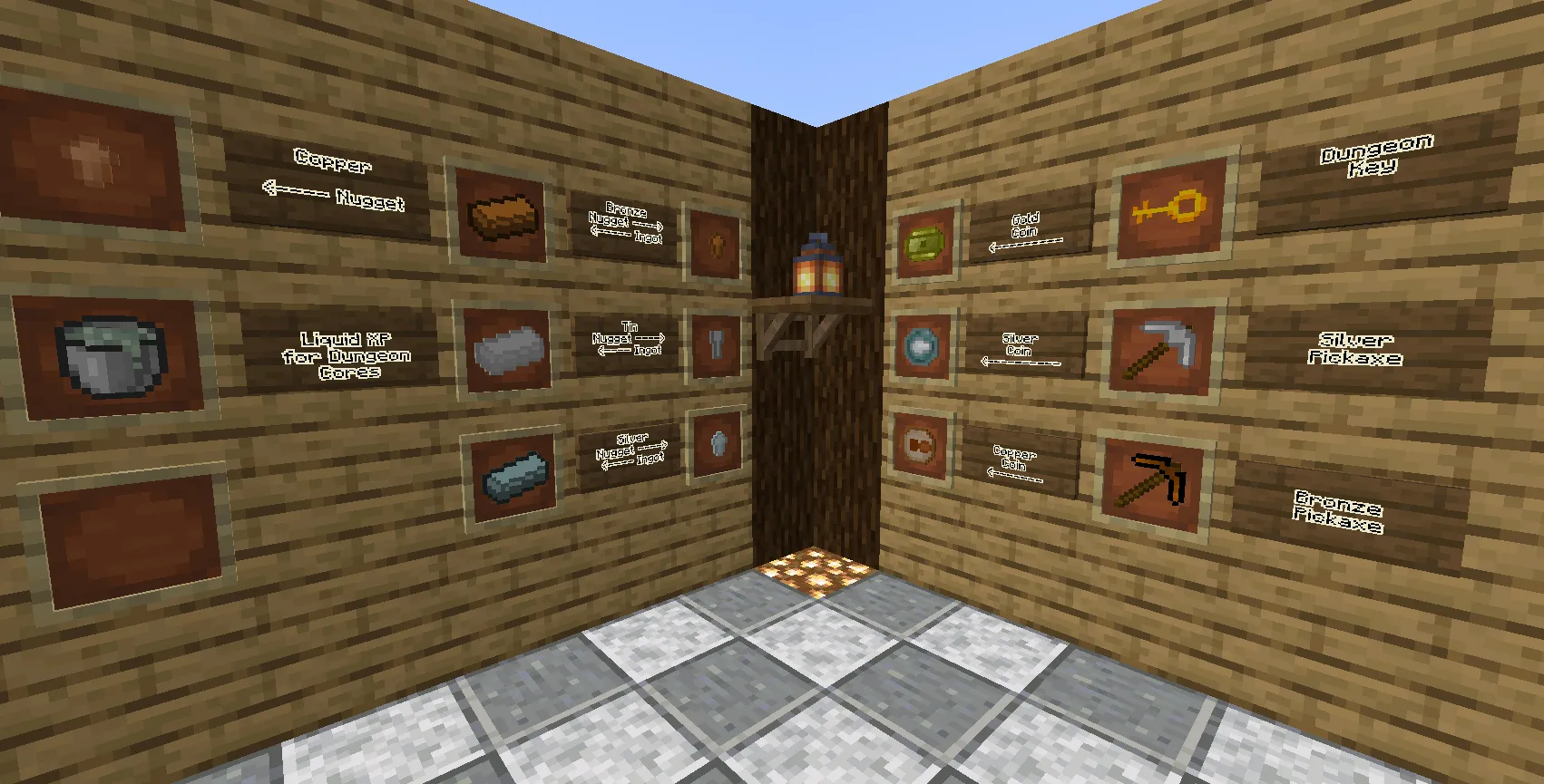 Dungeon Systems, Моды, Minecraft